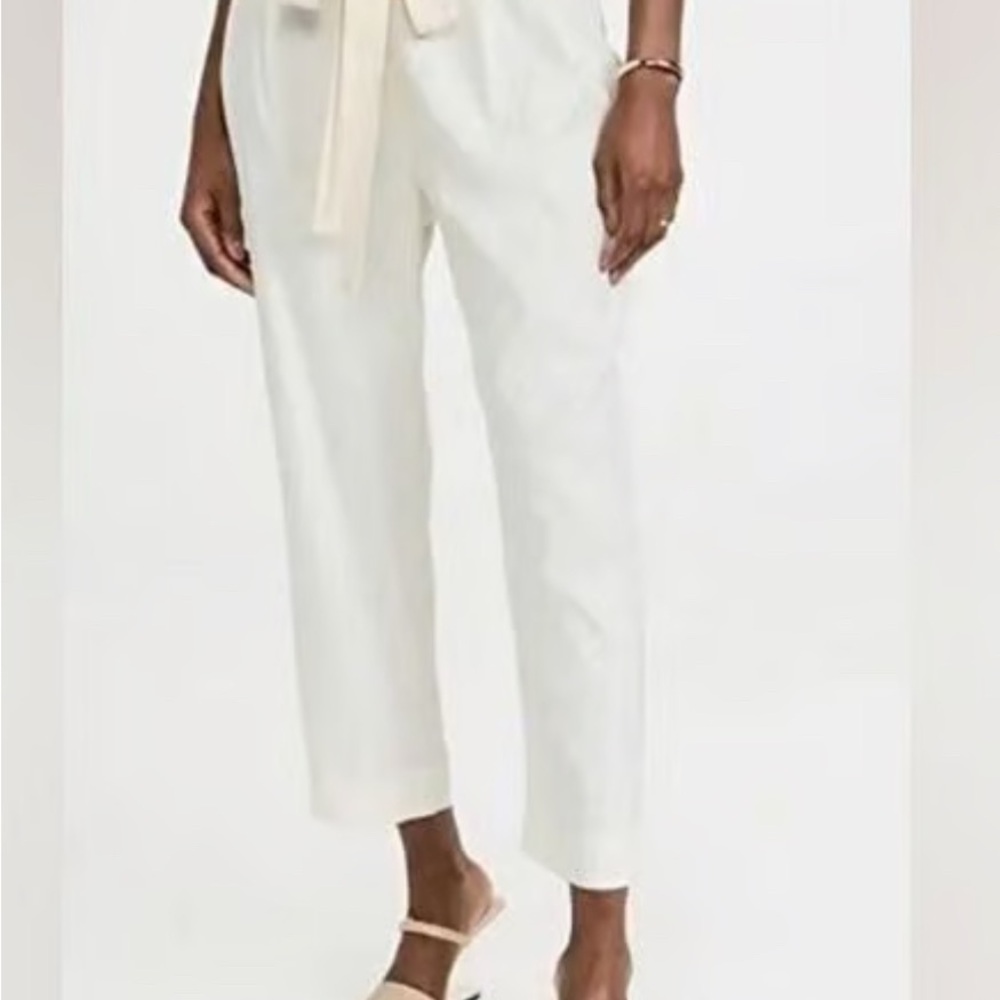 Cult Gaia Judith Linen Pants in Cream s